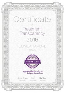 EDW Certificate CLINICA TAMBRE 2015